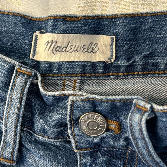 Madwell Rigid Skinny Distressed Cotton High Rise size 27 - Picture 4 of 7